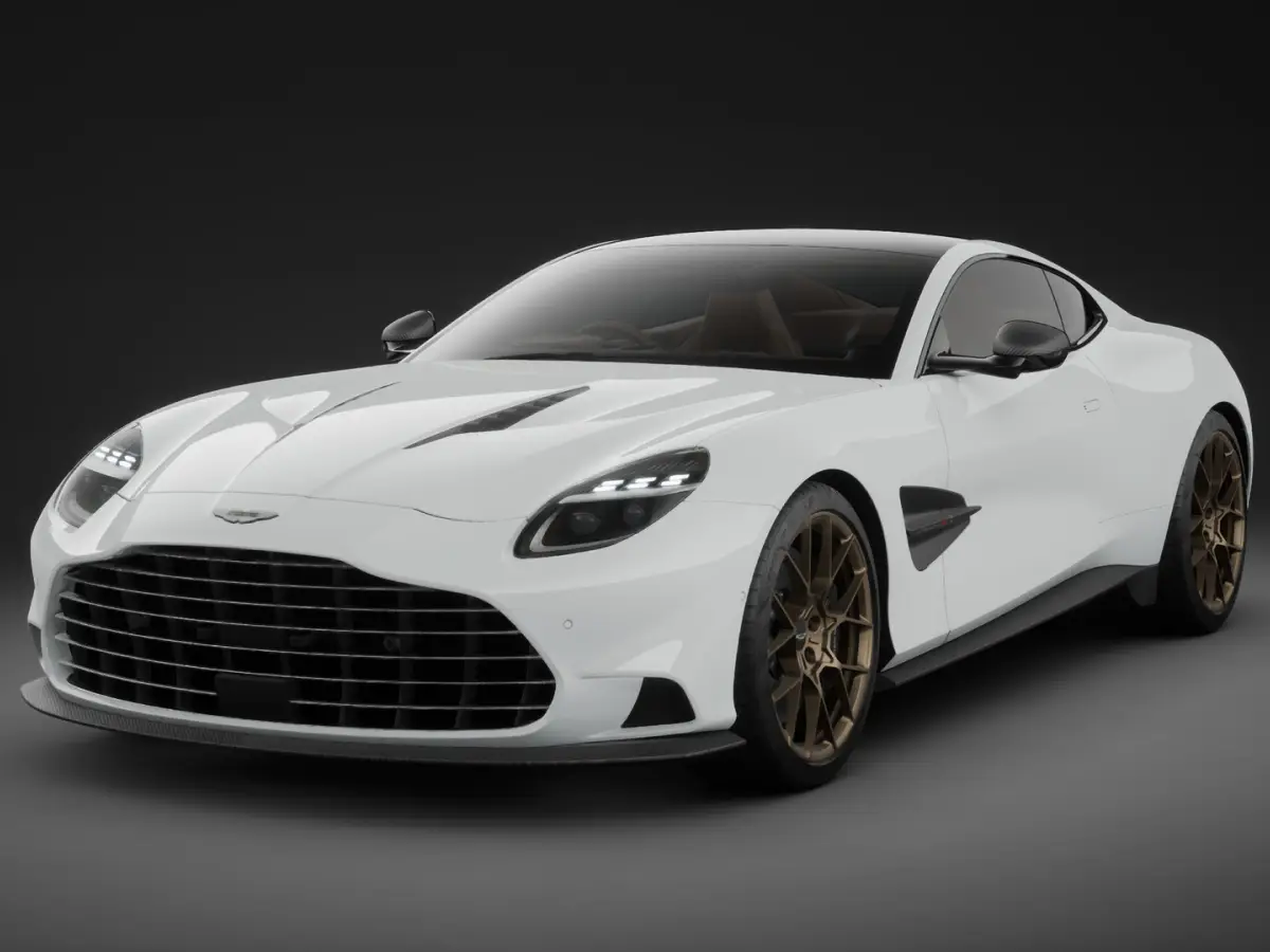 Aston Martin Vanquish Lunar White